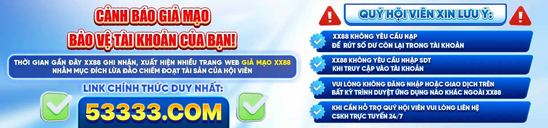 Cánh báo giả mạo 1