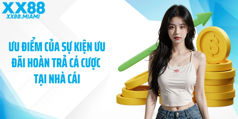 Ưu điểm của sự kiện ưu đãi hoàn trả cá cược tại nhà cái
